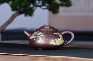 《石瓢》宜興石瓢紫砂壺高級(jí)工藝美術(shù)師老師手工紅砂紫泥