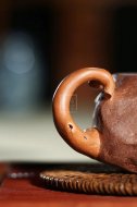 《一葉知秋》宜興紫砂壺工藝美術師手工段泥創新壺壺茶具泡茶壺