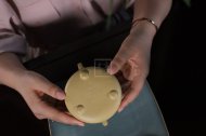 《心舟石瓢》宜興紫砂壺工藝美術(shù)師全手工本山段心舟石瓢泡茶壺茶具