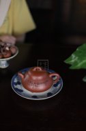《樂在瓢飲》宜興紫砂壺高級工藝美術師手工底槽青泡茶壺具石瓢