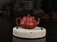 《小菱花》宜興紫砂壺茶具泡茶壺工藝美術師手工朱泥菱花