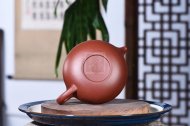 《漢扁》宜興紫砂壺工藝美術師手工底槽青泡茶壺漢扁茶具