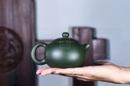 《西施》宜興紫砂壺頂級民國綠實力派名家手工茶壺茶具西施