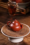 《梨形》宜興紫砂壺實力派名家純手工朱泥泡茶壺梨形茶具