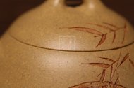 《竹子秦權》宜興本山段紫砂壺純手工秦權茶壺茶具